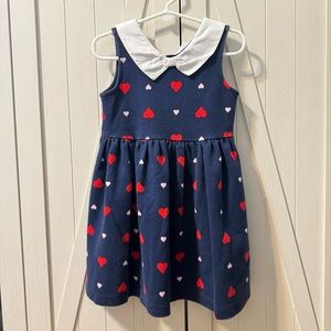 Janie and Jack hearts dress size 4